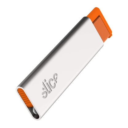 Slice 10585 Manual Carton Cutter, Ideal for Boxboard & Thin Corrugated Cardboard, Lightweight & Portable, Finger-Friendly Ceramic Blade, Ambidextrous Design, Lasts 11X Longer Than Steel