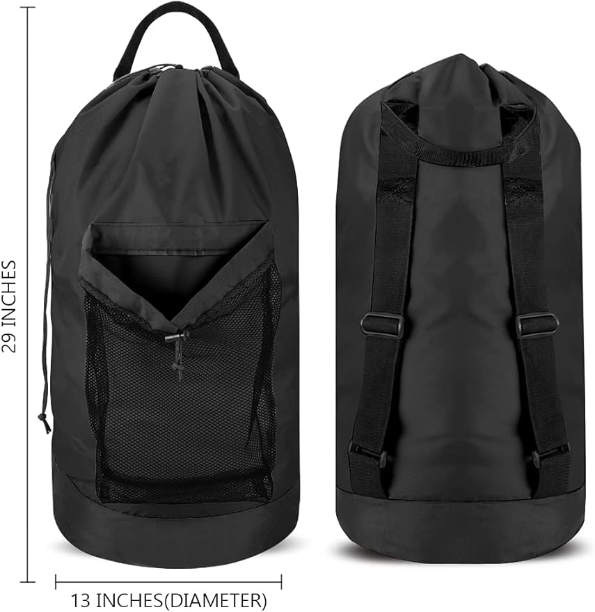 Dalykate Backpack Laundry Bag, Laundry Backpack