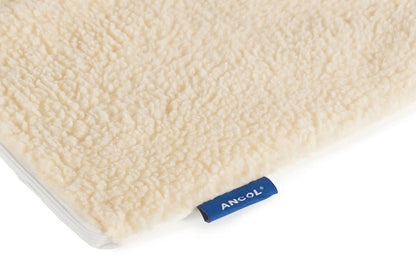 Ancol Self Heating Pet Pad with Lamb Fleece Cover - Comfortable Heat Reflecting Pet Accessory - Medium 64 x 49cm