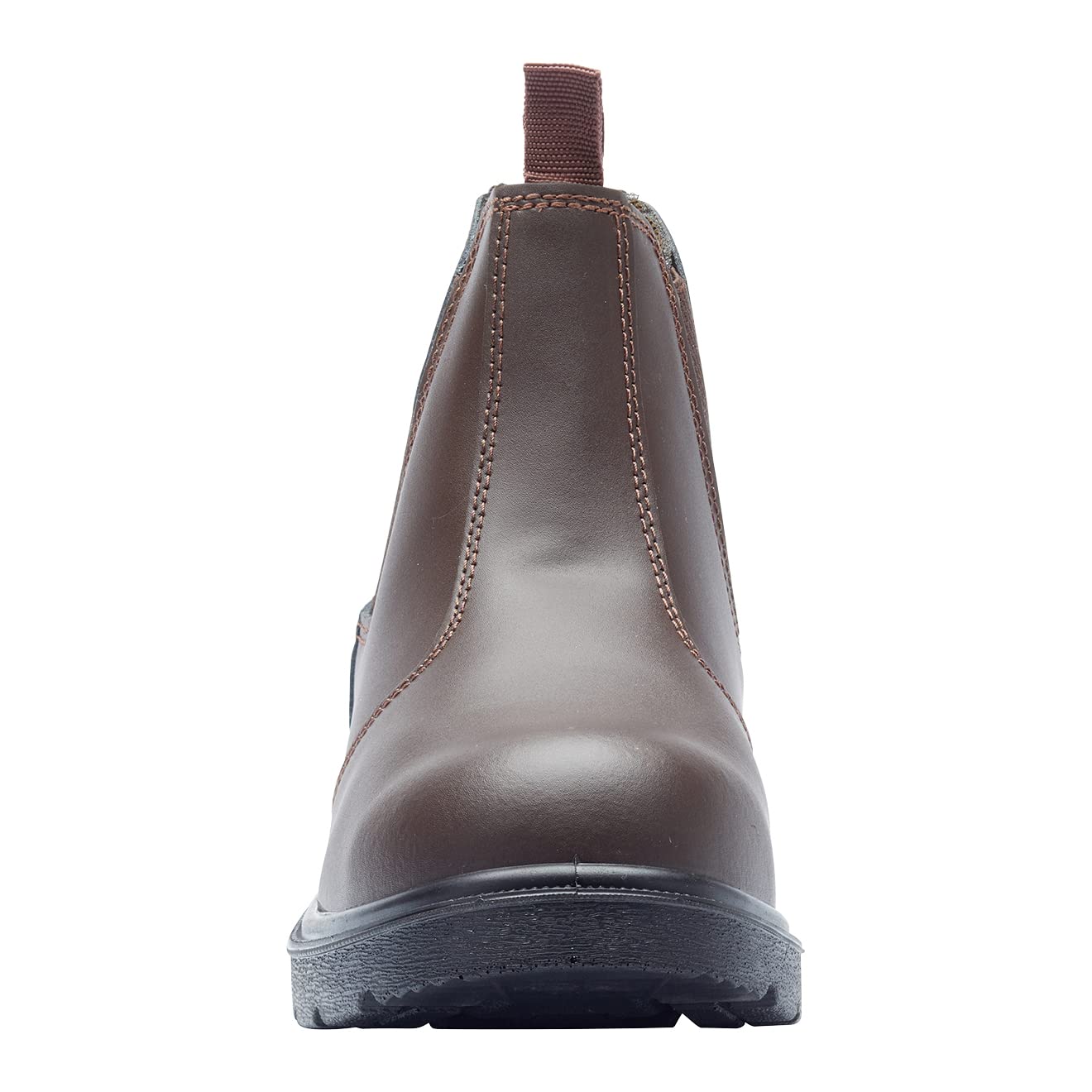 Blackrock Dealer Work Safety Boots, Steel Toe Cap, Chelsea Boots, Mens Womens Ladies, Safety Shoes, Gardening, Brown, Horse Riding, Yard, Slip On Shoes, Lightweight - Size 9