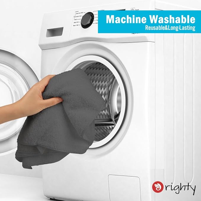 Orighty 6-Pack Grey Hand Towels
