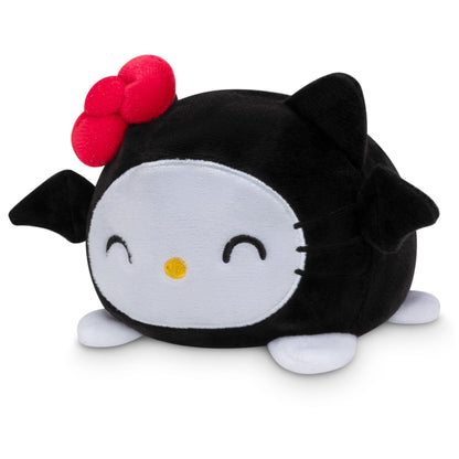 TeeTurtle - The Officially Licensed Original Sanrio Plushie - Witch + Bat Hello Kitty - Cute Sensory Fidget Stuffed Animals That Show Your Mood - Perfect for Halloween!