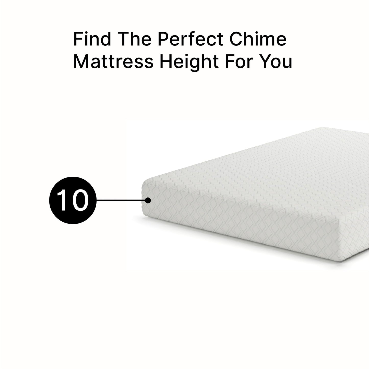 Signature Design by Ashley Queen Size Chime 10 Inch Medium Firm Memory Foam Mattress with Green Tea & Charcoal Gel for Pressure Relief, Fiberglass Free, Mattress In A Box