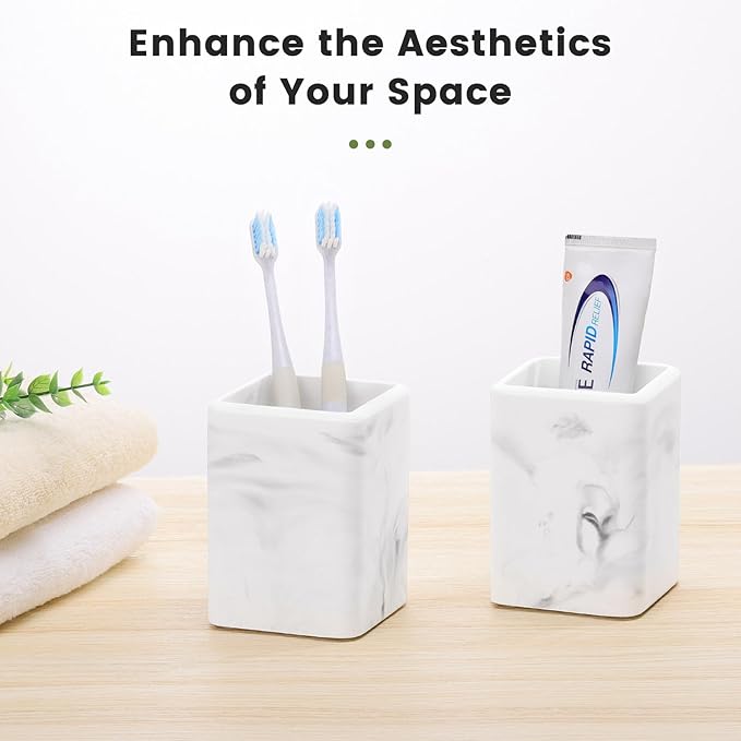 Luxspire Toothbrush Holders 2 Pack, Fast Drying Toothbrush Holders