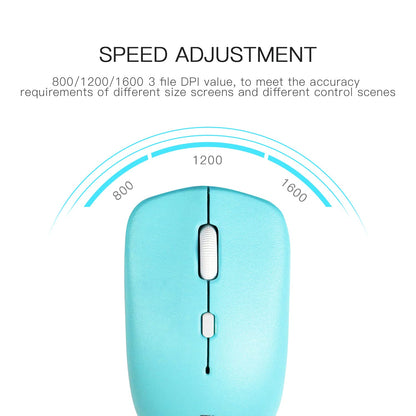 Wireless Keyboard and Mouse Combo, Full-Sized Wireless Keyboard and Adjustable DPI Mouse, 2.4GHz USB Receiver, Silent Keyboard and Mouse for PC, Windows, MAC, Desktop, Laptop(Purple)