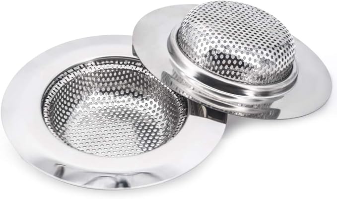 Kitchen Sink Strainer Stainless Steel Sink Strainer