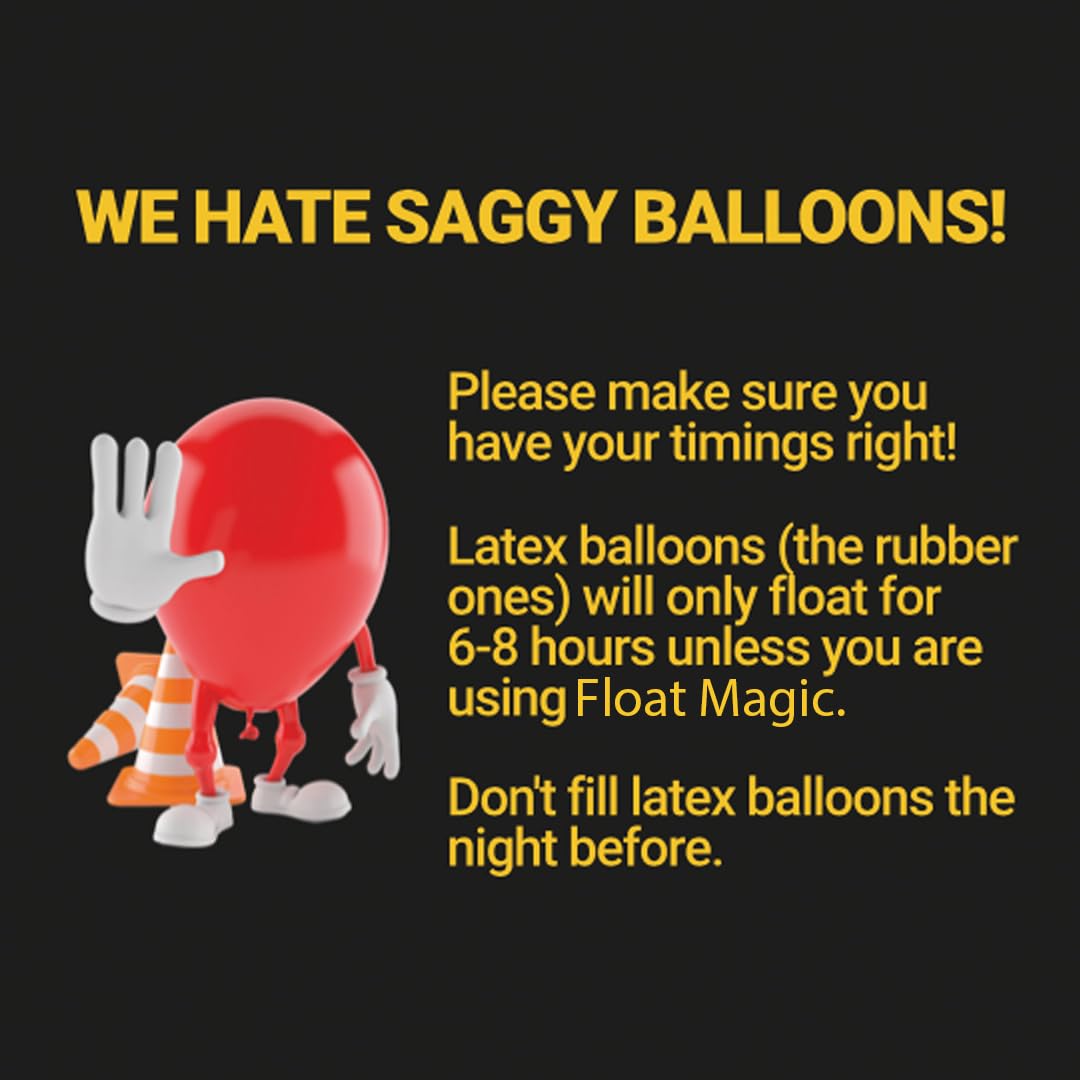 Helium King Large Helium Gas Canister - Will fill 50 9 Inch Balloons