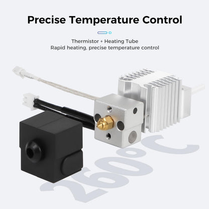 Creality Official Ender 3 V3 SE Hotend Kit, Original Ender 3 V3 SE Extruder Hotend Heater Block Set Assembled Print Head Kit 24V 3D Printer Accessories Replacement Kit