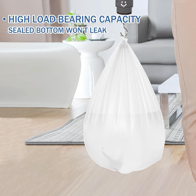XUXRUS Bathroom Small Trash Bags 3 Gallon Garbage Bags