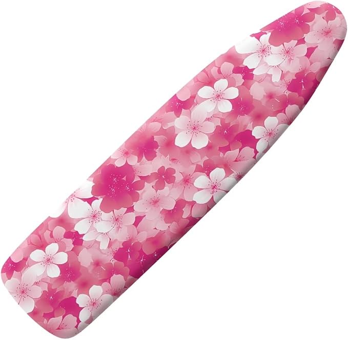Cherry Blossom Ironing Board Cover, Soft Stain Resistant Ironing Board Protrctor