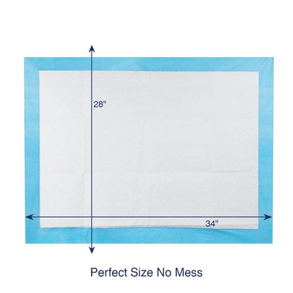 petphabet extra large dog Training Pads large pet Puppy Pads heavy duty large puppy training pads Multilayer Ultra Absorbent 42 counts(28 * 34 Inches)