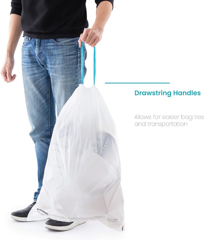 Home Zone Living 8 Gallon Kitchen Trash Bags