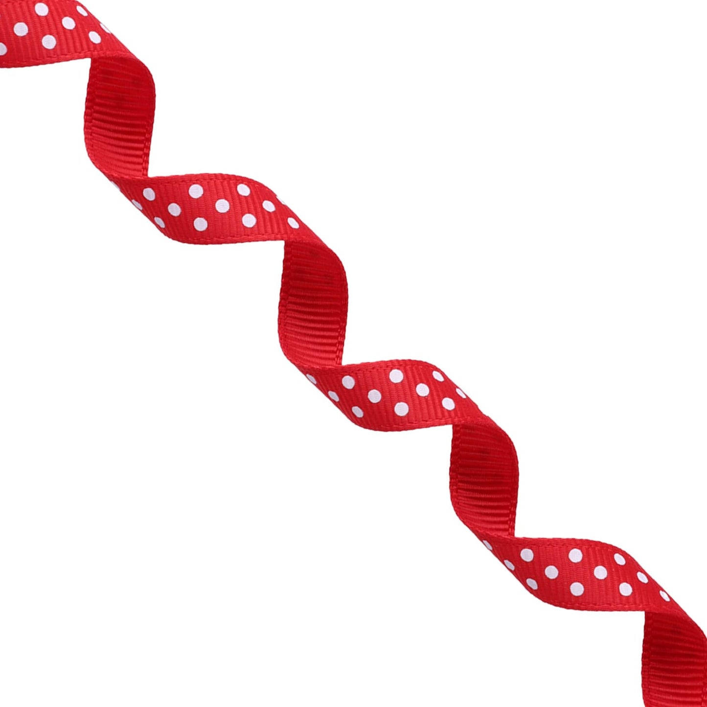 VATIN Polka Dot Craft Ribbon,3/8 Inch,10-Yard Spool,Red with White Dots,Use for Gift Wrapping,Party Decoration,All Crafting and Sewing