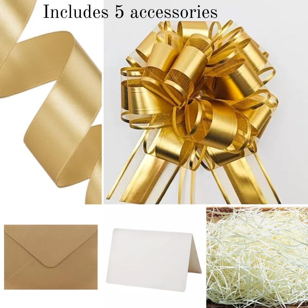 UoeRing Pink Extra Large Gift Box 1Pcs 22x17x9 inch,luxury Gift Box with Lid for Presents Birthday Christmas Valentine's Day (Includes Pull Bows,Card,Envelope,Filler)