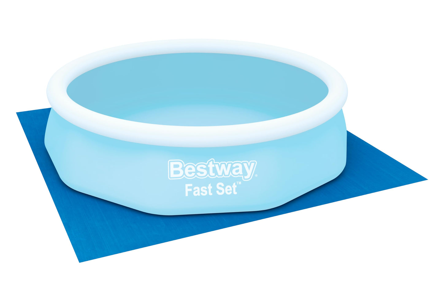 Bestway | Ground Protector Cloth for Above Ground Pools and Hot Tub Spas, 3,05m, Blue