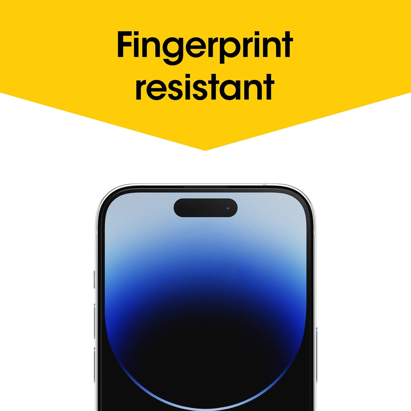 OtterBox TRUSTED GLASS Screen Protector for iPhone 14 Pro (ONLY), Flawless Touch Response, Fingerprint Resistant, Precision Fit, Vibrant Clarity