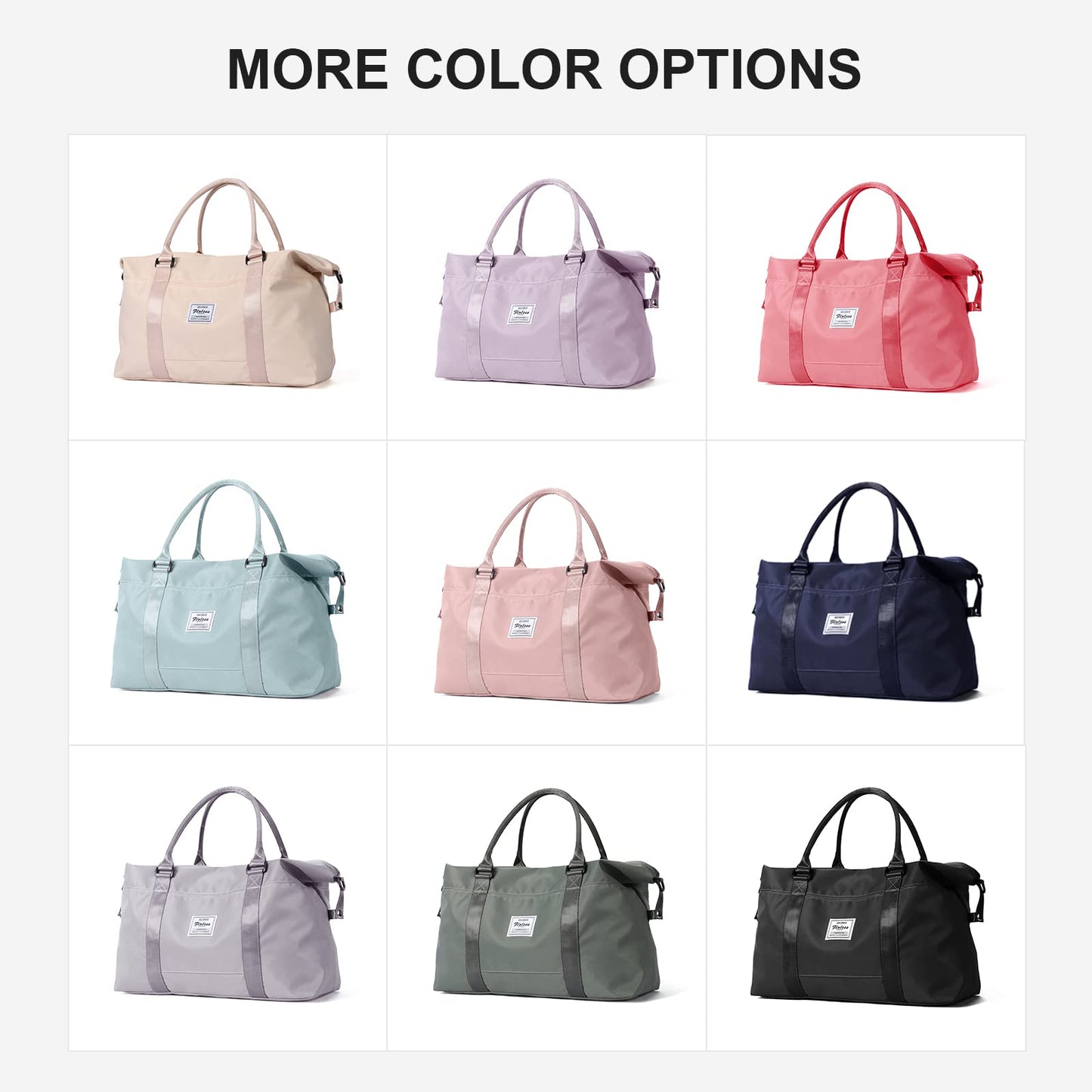 Sport Travel Duffle Bag Large Gym Tote Bag for Women, Weekender Carry on Bag for Airplane, Ladies Beach Overnight Bag Waterproof Luggage Bag with Wet Pocket