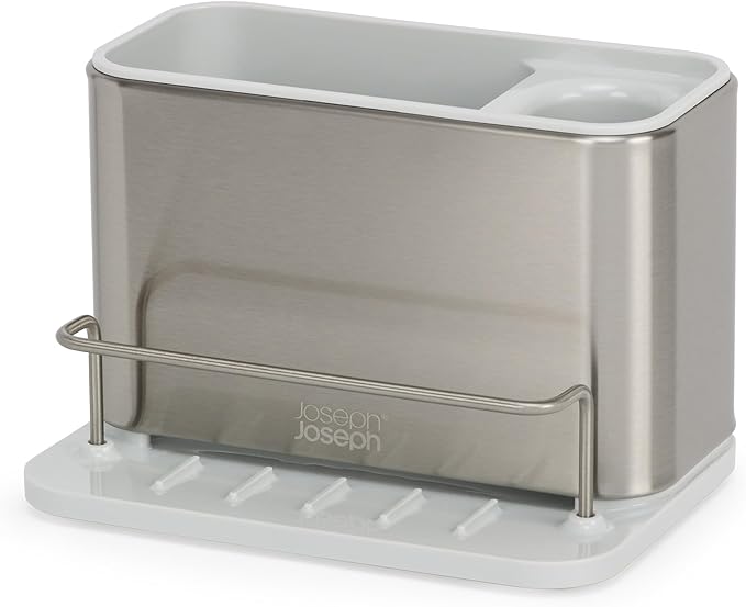 Joseph Joseph Surface Stainless Steel Caddy Sink Area Organizer and Sponge