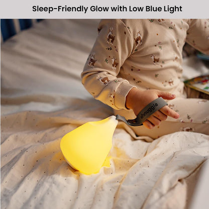 Shnuggle Moonlight Baby Night Light & Room Thermometer Dock | Rechargeable & Portable | Newborn Essentials Nightlight for Better Sleep & Comfort | Perfect Baby Gift