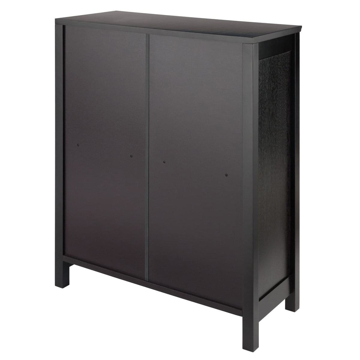 Winsome Terrace Solid/Composite Wood 3-Tier 26-Inch Wide Storage Shelf, Espresso (92327)