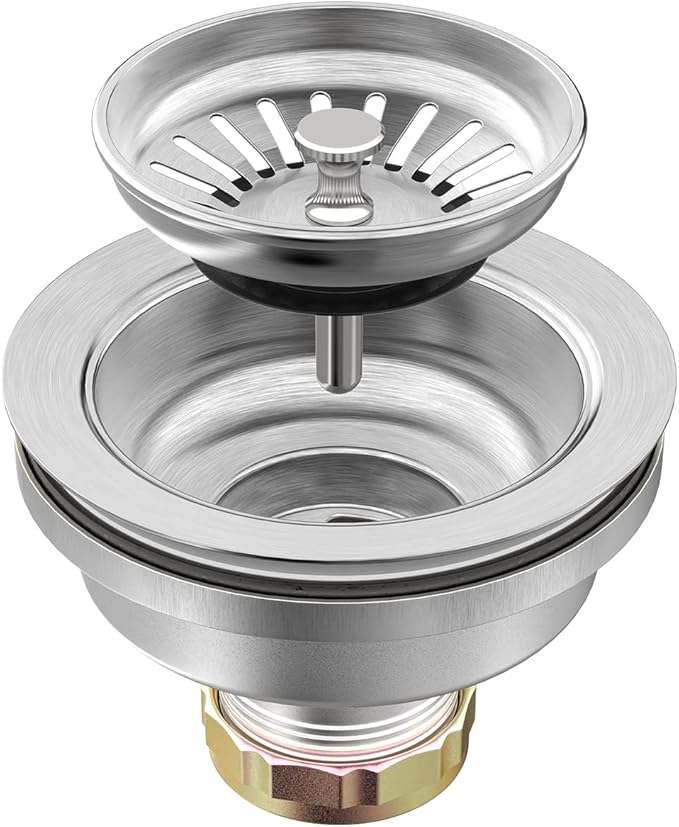 KONE Sink Drain Assembly, Kitchen Sink Drain Strainer Kit