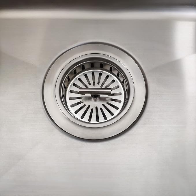 3-1/2 Inch Brushed Nickel Sink Strainers