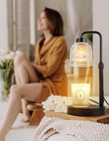 Yohonk Candle Warmer Lamp with Timer Dimmable, Adjustable Lamp Candle Warmer, Birthday Gifts for Women Mom, Wax Warmer Lamp for Scented Jar, House Warming Gifts New Home Decor