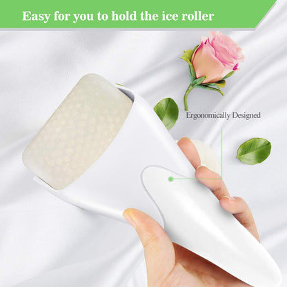 Ice Roller for Face,Eyes,Women Gifts Idea,Therapeutic Cooling to Tighten Brighten Complexion and Reduce Wrinkles,Massager Under Eye Puffiness,Migraine and Pain Relidf (Haze Blue)