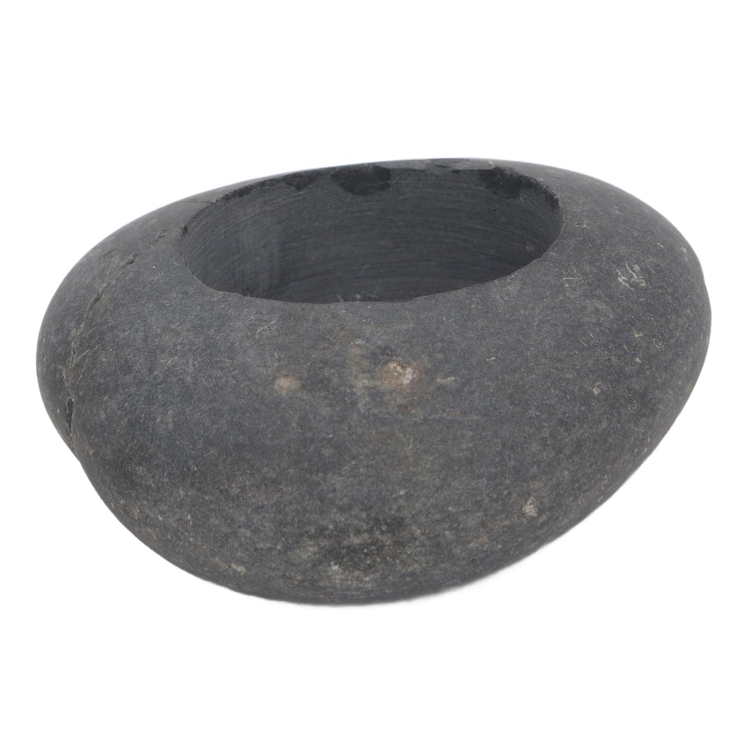 Pebble Candle Holder Handmade Stone Tealight Holder Rock Decor for Home Wedding Centerpiece Tabletop