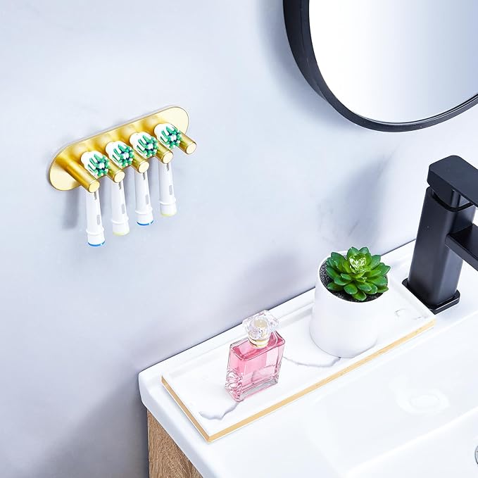Electric Toothbrush Head Holder, Toothbrush Holders Wall Mounted, Adhesive