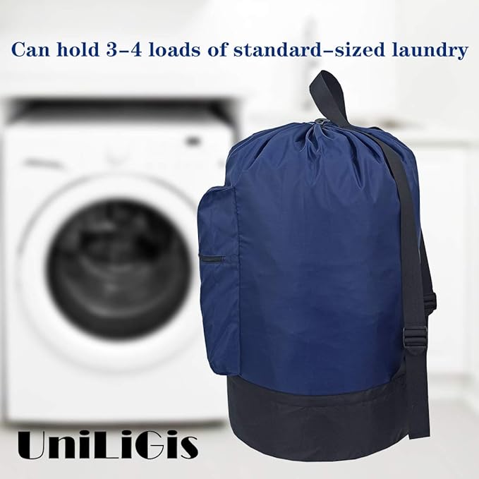 Washable Laundry Bag Backpack