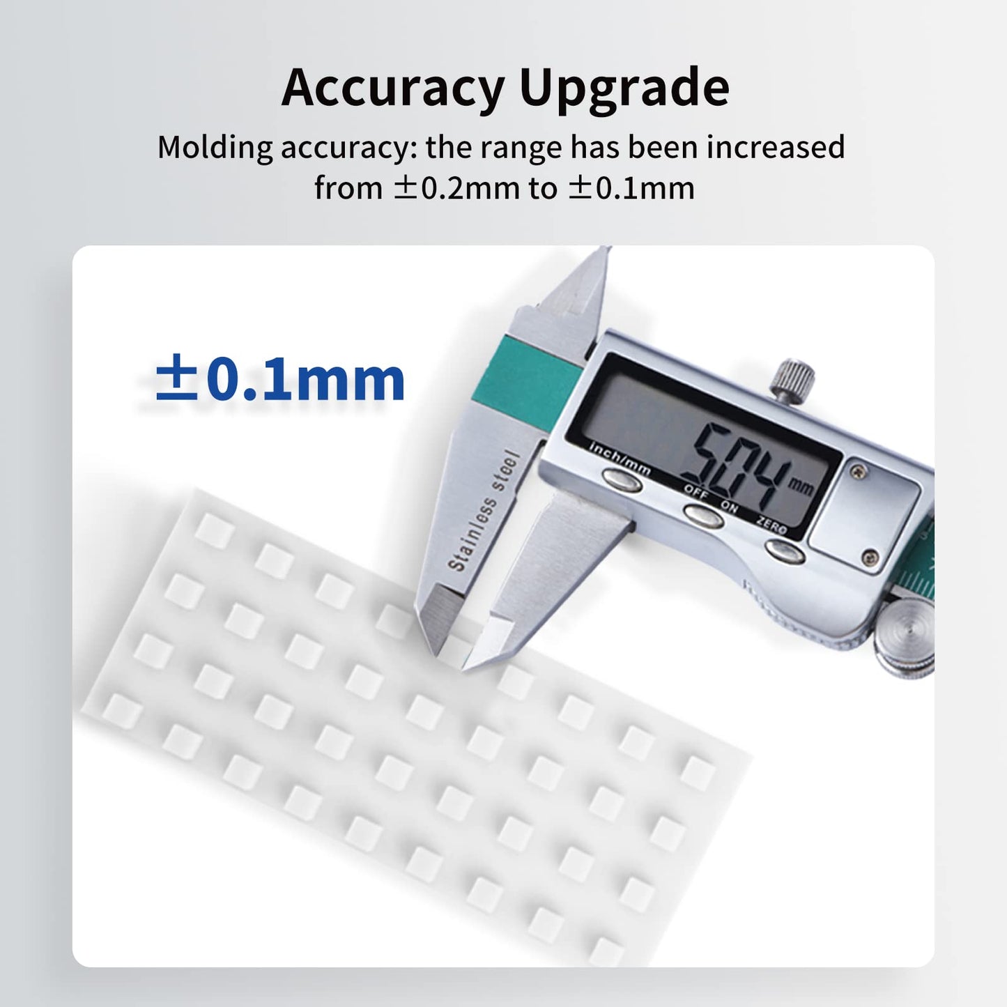 ANYCUBIC Upgraded Standard 3D Printer Resin, Low Odor, High Precision & Rapid Photopolymer 3D Resin for 8K/14K LCD/DLP/SLA 3D Printing(Clear,1kg)