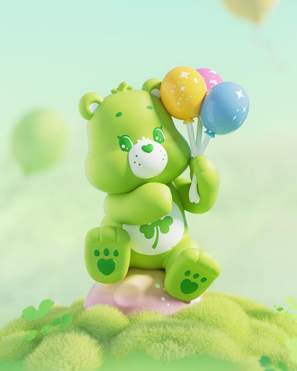 MINISO Care Bears Healing Planet Series Blind Box Soft Vinyl Toy Cute Mystery Animal Figurines, Collectible Surprise Gift Figure Model Random Design for Home Decor Birthday Gifts, Single Box