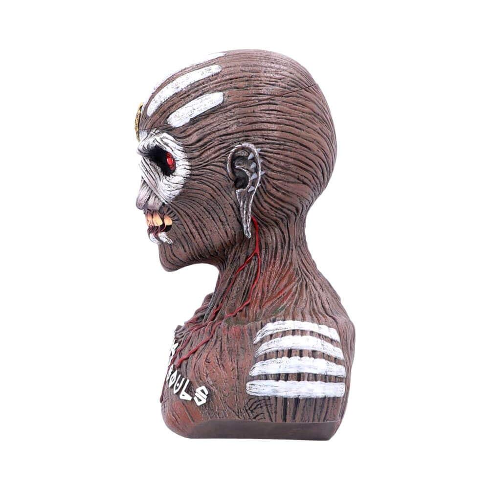 Nemesis Now Officially Licensed Iron Maiden Book of Souls Bust Box, Brown, 26cm (Large)