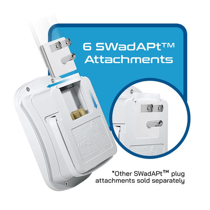 Ceptics 35W Universal Travel Adapter Kit – 2 USA sockets, USB-A, USBC, 1x PD 35W USB-C and USBC Cable, Surge Protected, Plugs for EU, UK, China, AU, Japan - for Laptop, Phone, Camera-ETL Tested