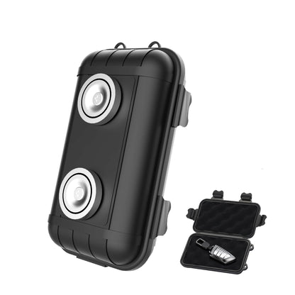 Magnetic Key Box, Magnetic Key Holder Under Car, Hide a Key Magnetic Car Waterproof Key Holder Hider Key Case for Outside Travel, Hide a Key Box for Cars, SUV, Truck - Black, 1 Pack