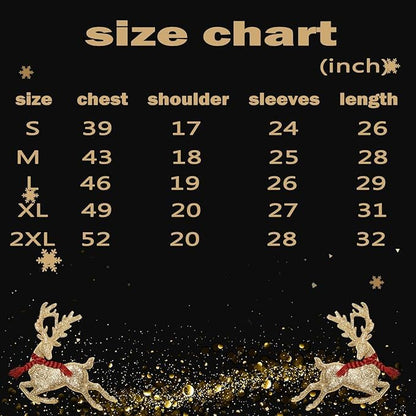 Colorful House Women Men Ugly Christmas Jumper Sweater, 3D Digital Print Sweatshirt(Reindeer,Medium)
