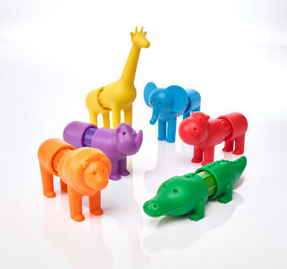 SMARTMAX - My First Safari Animals, Magnetic Discovery Play Set, 18 pieces, 1-5 Years