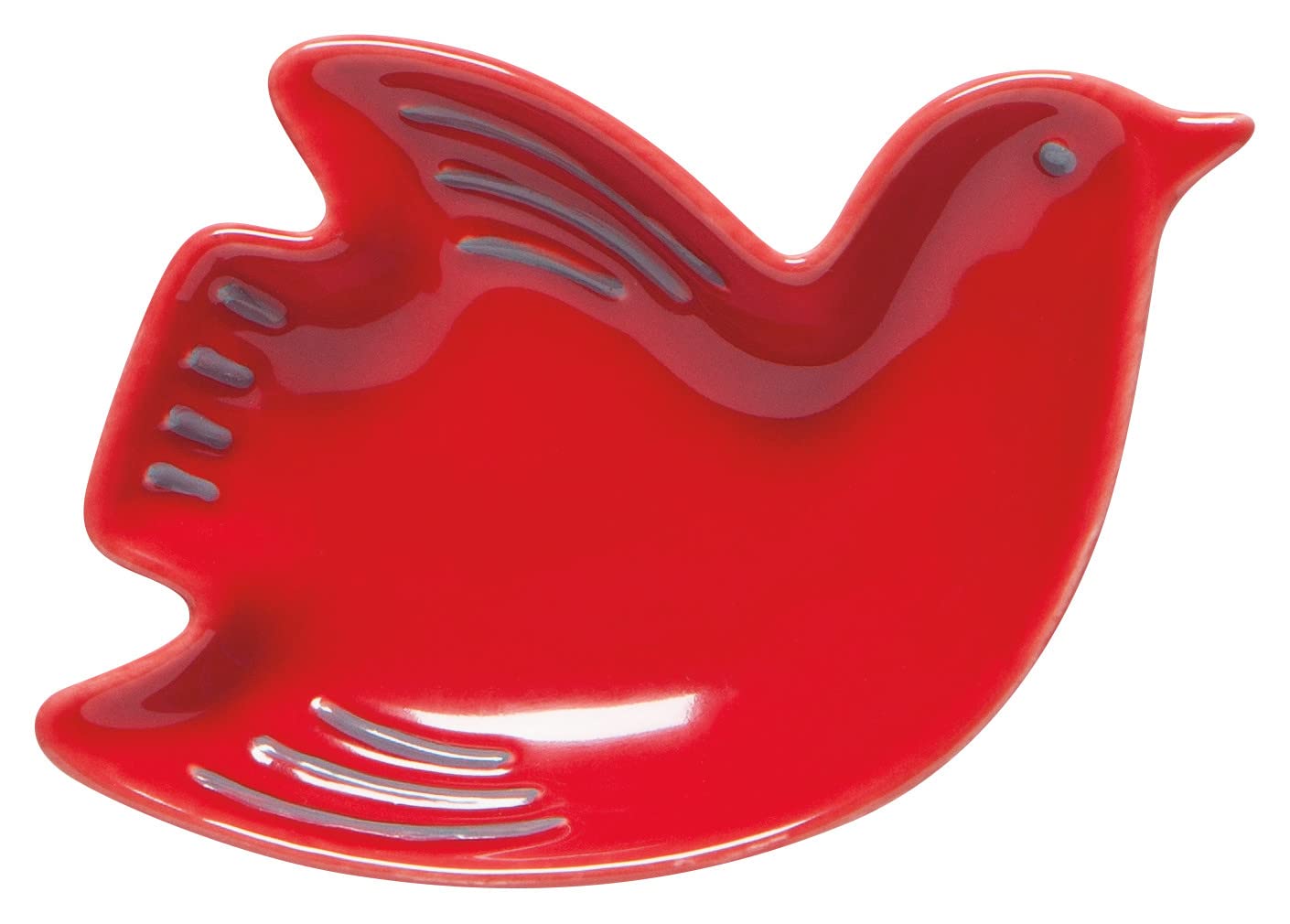 Now Designs Bird Shaped Ceramic Pinch Bowl Set, Soy Sauce Dish, Set of 6