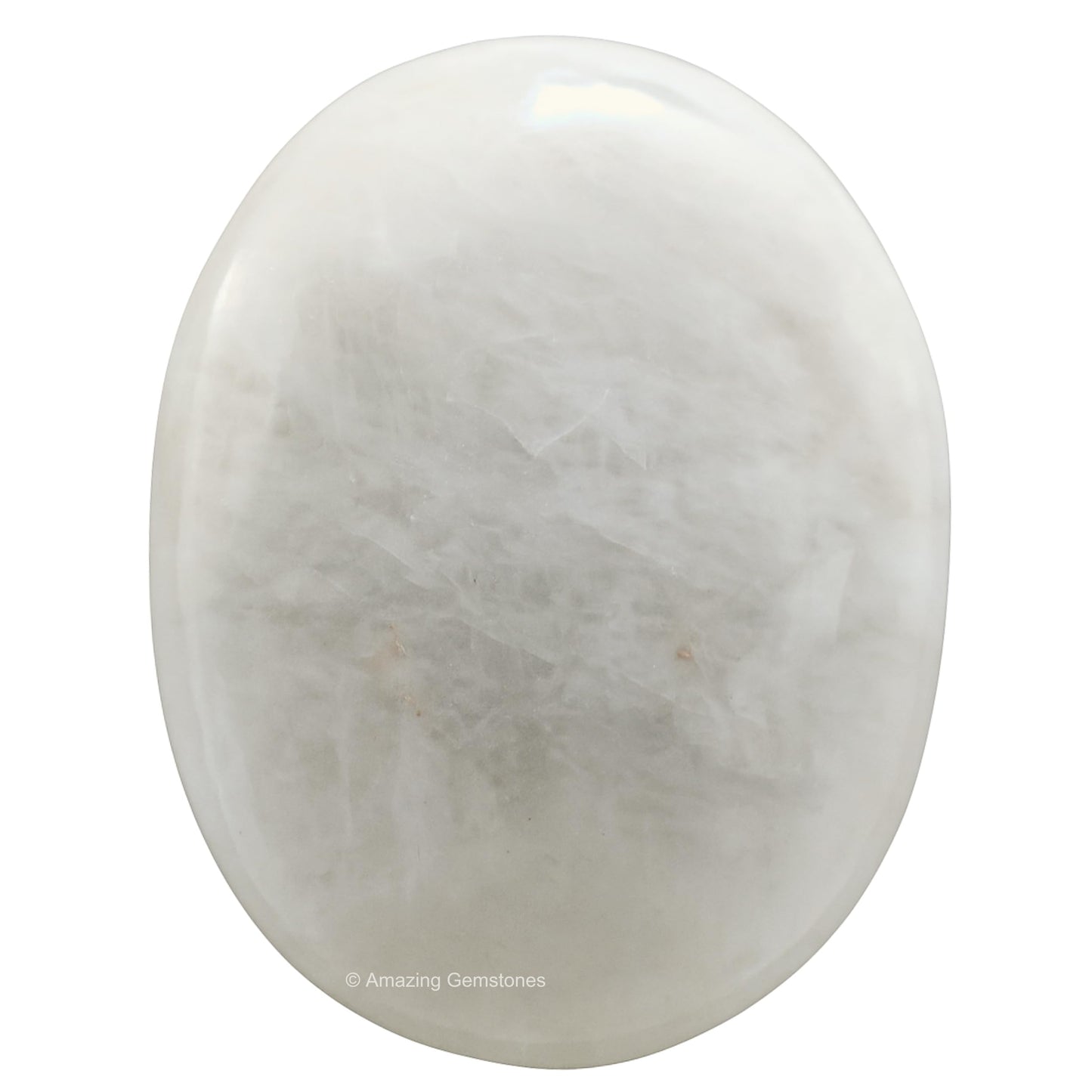 Amazing Gemstone Snow Quartz Crystals and Healing Stones - Large Palm Stone Crystals Piedra - Crystal for Good Luck, Balanced Positive Energy, Meditation - Unique Stocking Stuffers, Gifts for Women