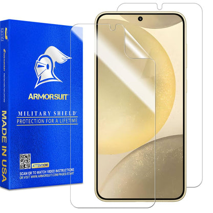 ArmorSuit 2 Pack for Samsung Galaxy S24 Ultra Screen Protector (6.8") Case Friendly MilitaryShield HD Clear Film - Made in USA