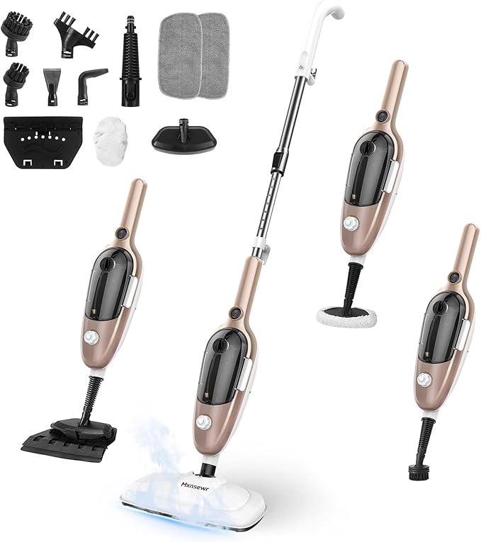 Steam Mop - All-in-one Powerful Handheld Steam Cleaner Detachable Floor Steamer
