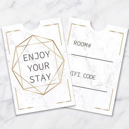 Qeeenar 2000 Pcs Envelopes Hotel Key Card Holder Sleeves Credit Sleeve Gift Holders Hotel Key Card Packet Keycard Envelope Sleeve for Business Office 2.4 x 3.5 Inch(Elegant)