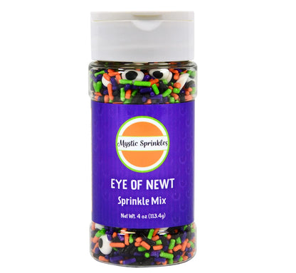 Mystic Sprinkles Halloween Sprinkle Mixes (Eye of Newt Sprinkle Mix 3.2oz)
