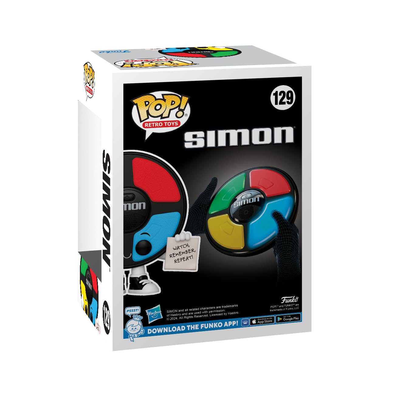Funko POP! Vinyl: Simon - Logo - Simon - 1/6 Odds for Rare Chase Variant - Glow in The Dark - Collectable Vinyl Figure - Gift Idea - Official Merchandise - for Kids & Adults - Ad Icons Fans