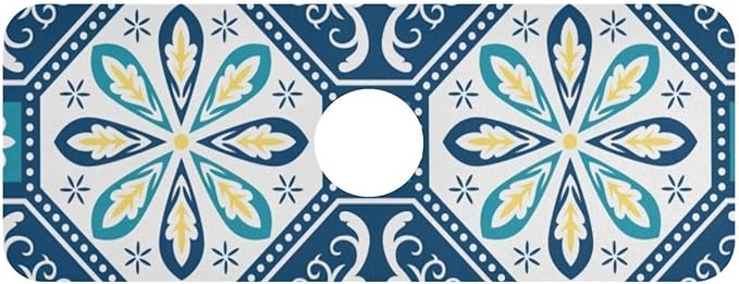 Kitchen Sink Splash Guard 1 PC 14.7 Inch Sink Faucet Mat Splash Guard