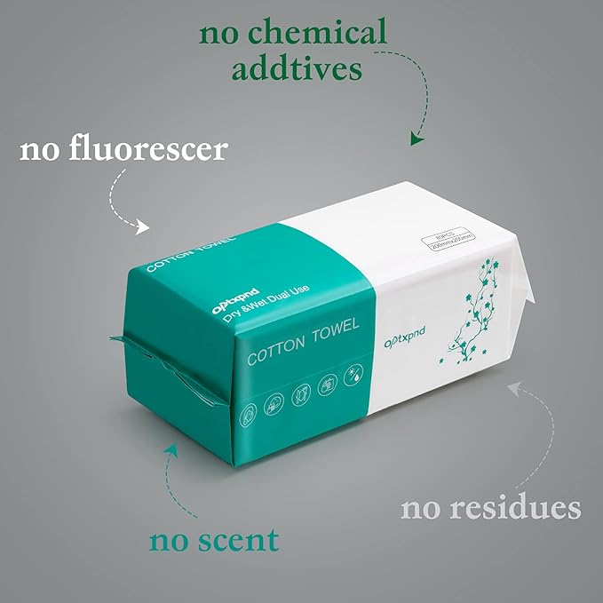 Disposable Face Cloths for Washing Disposable Towels Facial Towelettes Facial