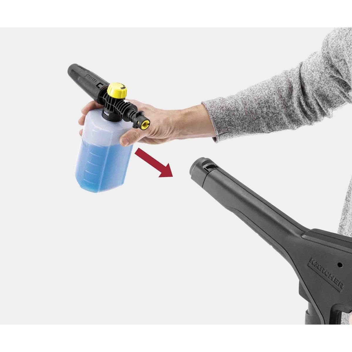 Kärcher 26431470 FJ6 Foam Jet Nozzle with 0.6 L Capacity Foamer for Pressure Washer Accessory, Multi