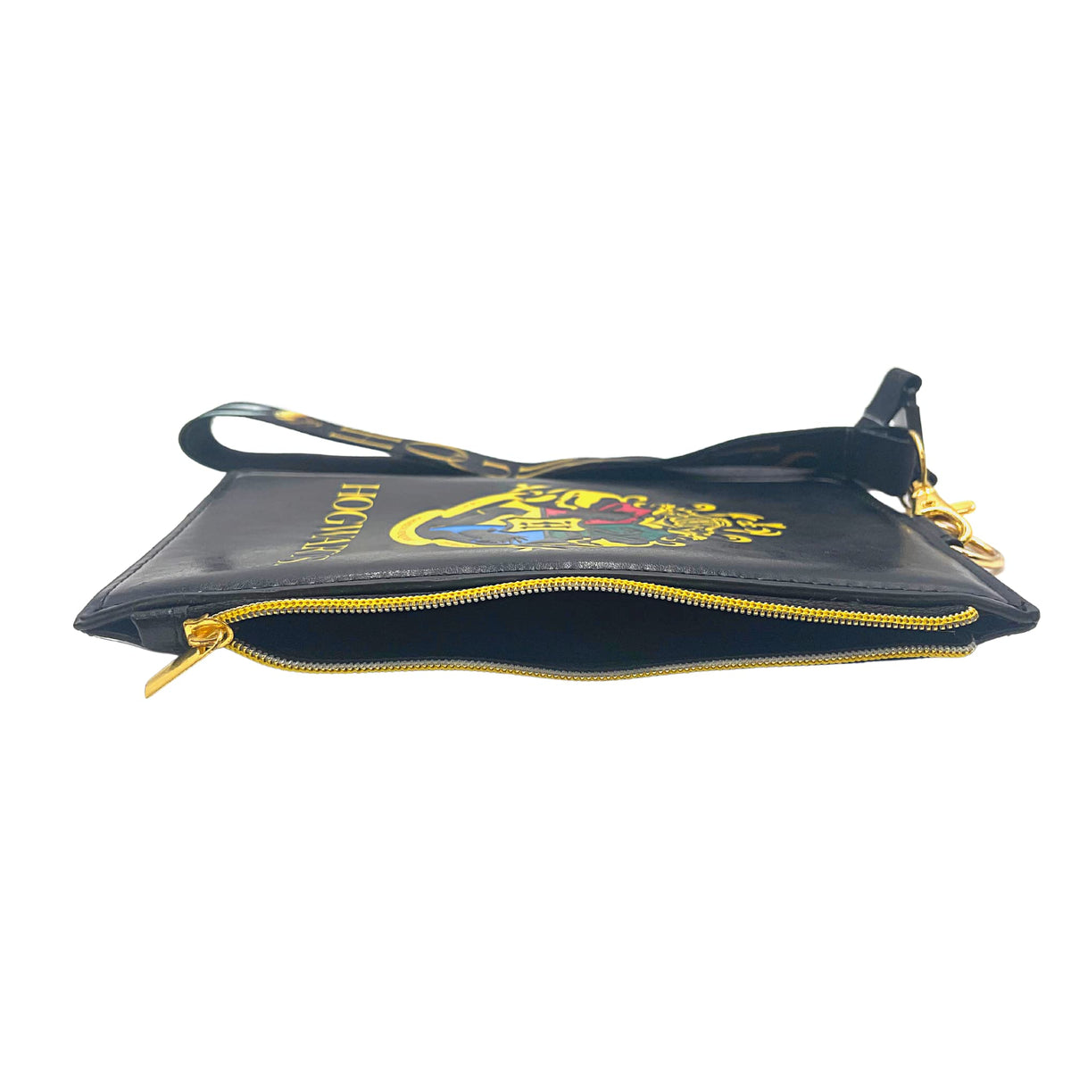 Harry Potter Hogwarts Lanyard with Passport Holder, Clear ID Card Slot, Coin Zipper Pouch and Detachable Neck Strap, Summer Vacation 2022 Travel Accessories, 7 inches