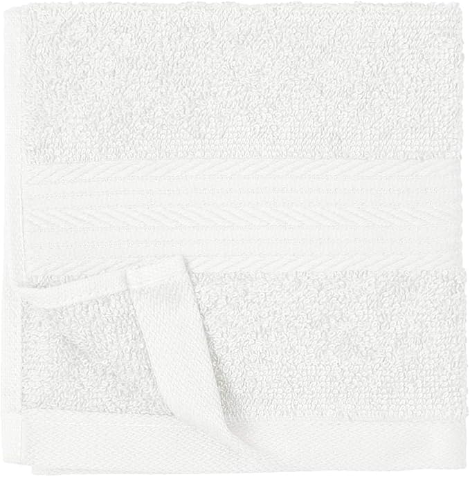 Amazon Basics Cotton Washcloths